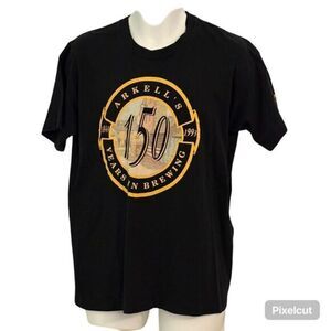 Screen Stars Vintage Black Arkell’s Brewery T-shirt. Size Large #beertshirt